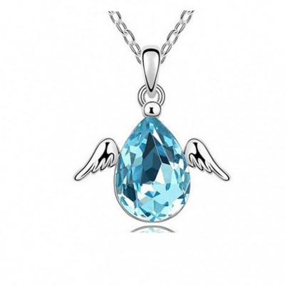 Fashionable Jewelry Silver Plated With Angel Wing Decoration